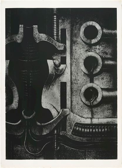 H. R. Giger | Biomechanoïden (1969) | MutualArt