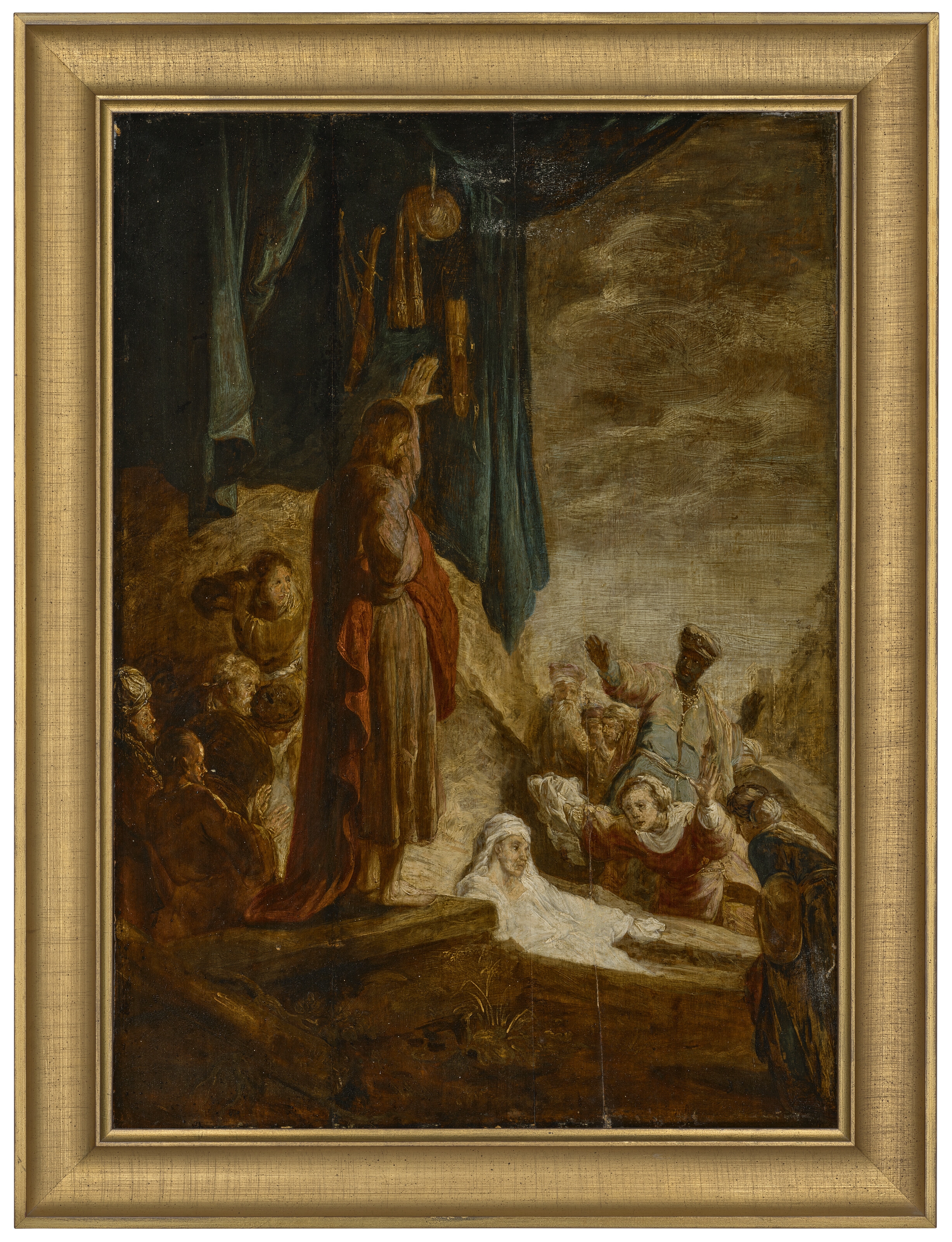 Rembrandt van Rijn | The Raising of Lazarus | MutualArt