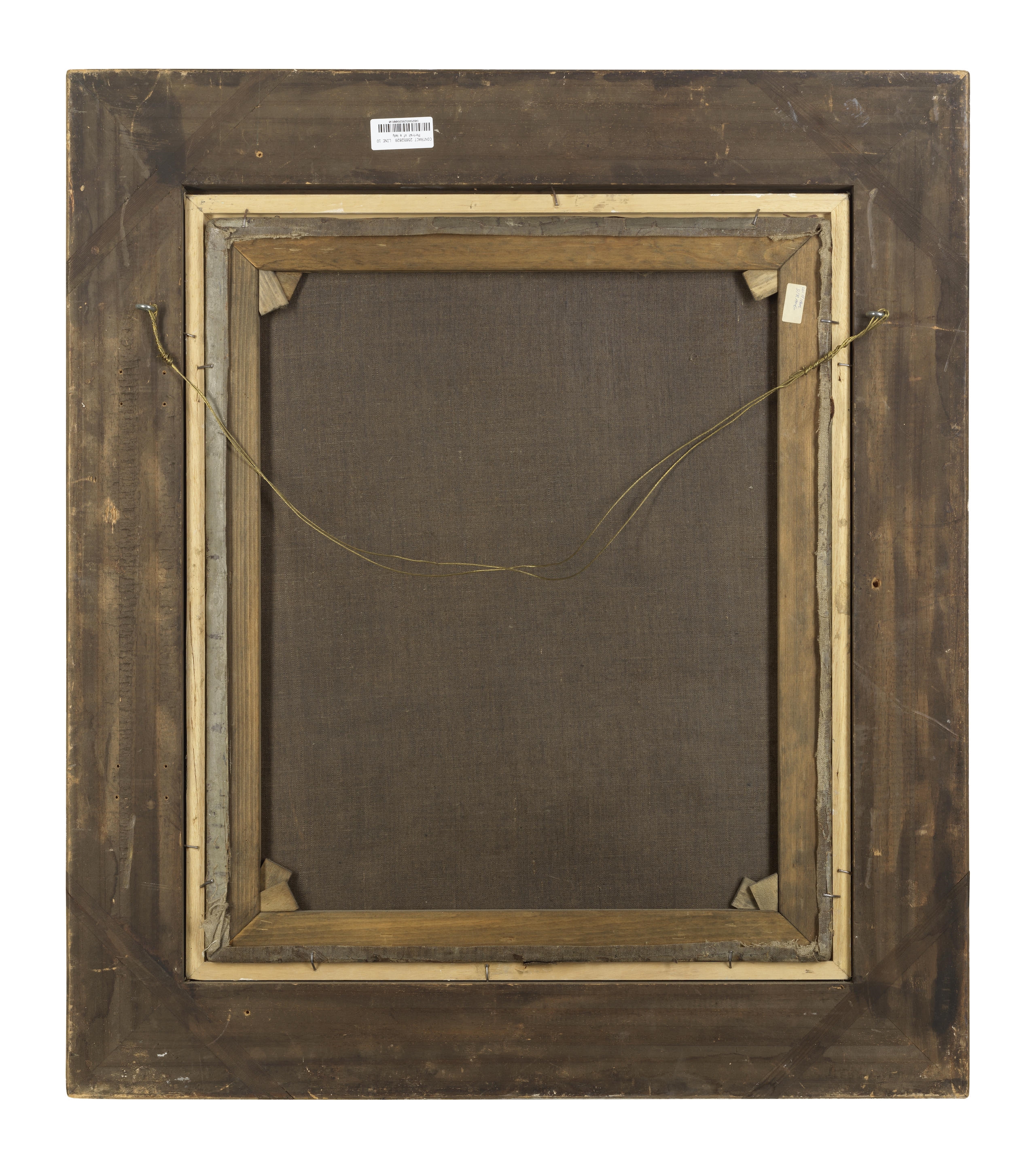 Artwork by William Strang, Portrait of a lady in blue, Made of oil on canvas