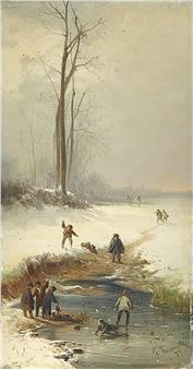 Battaglia di palle di neve - Gaetano Fasanotti