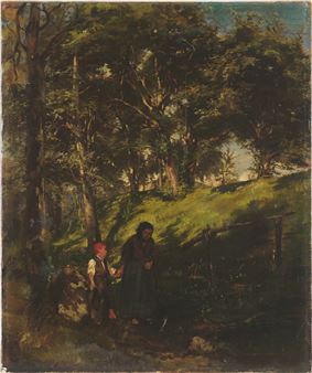 La passeggiata nel bosco - Francesco Filippini