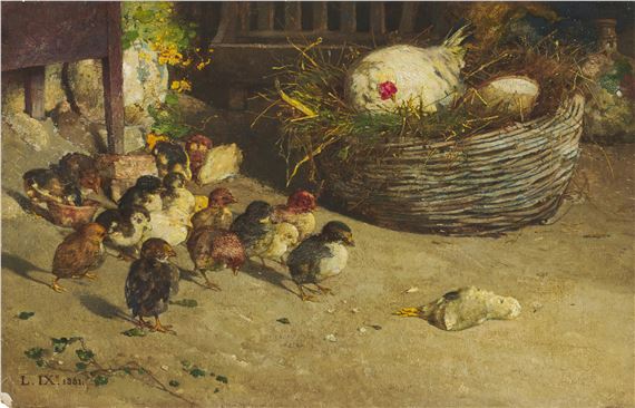 La morte del pulcino by Luigi Nono, 1881
