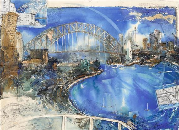 Bridge View by Judith White, 1991
