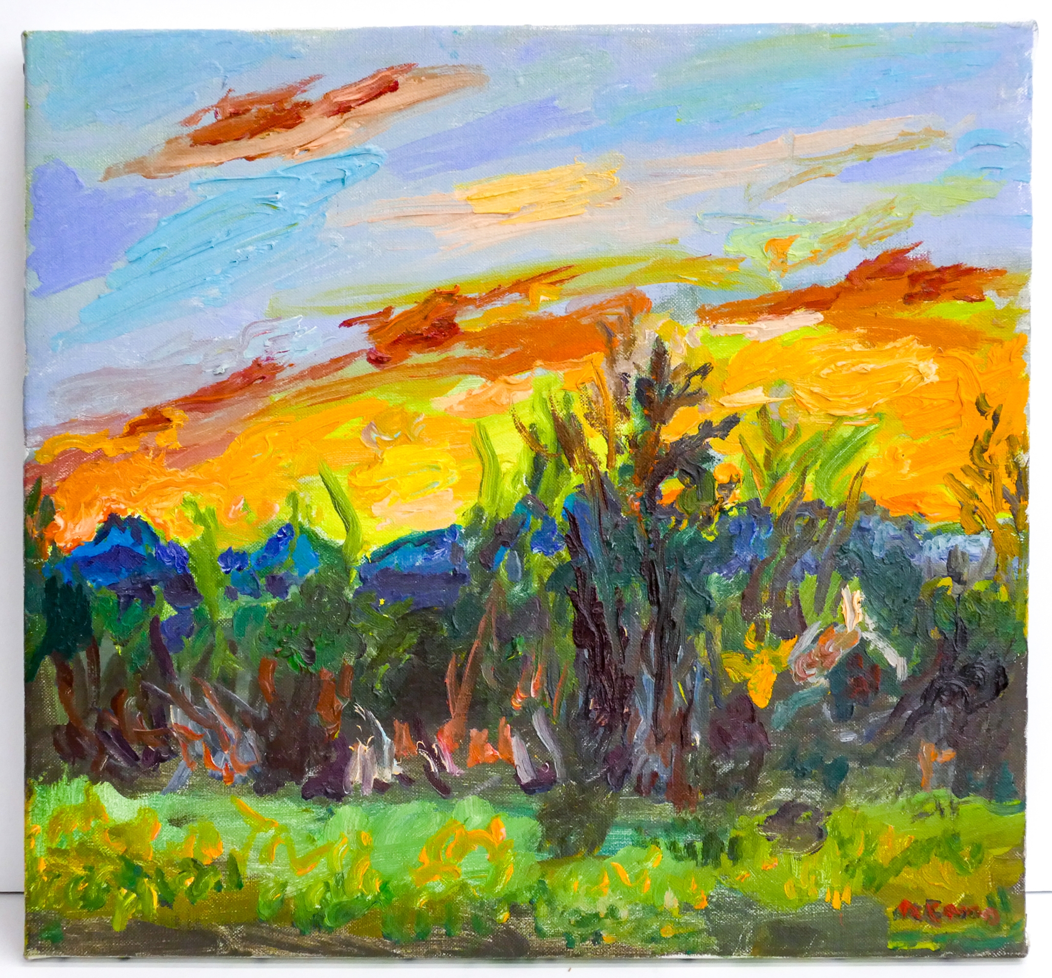 Joe Reno | Sunset Landscape | MutualArt