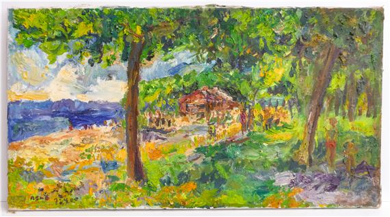 Joe Reno | Cabin Landscape (2000) | MutualArt
