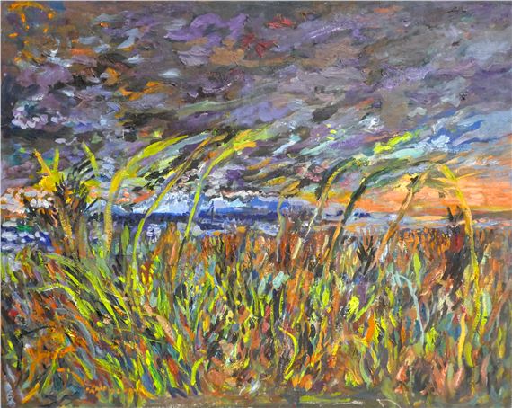 Joe Reno | Twilight Landscape (1984) | MutualArt