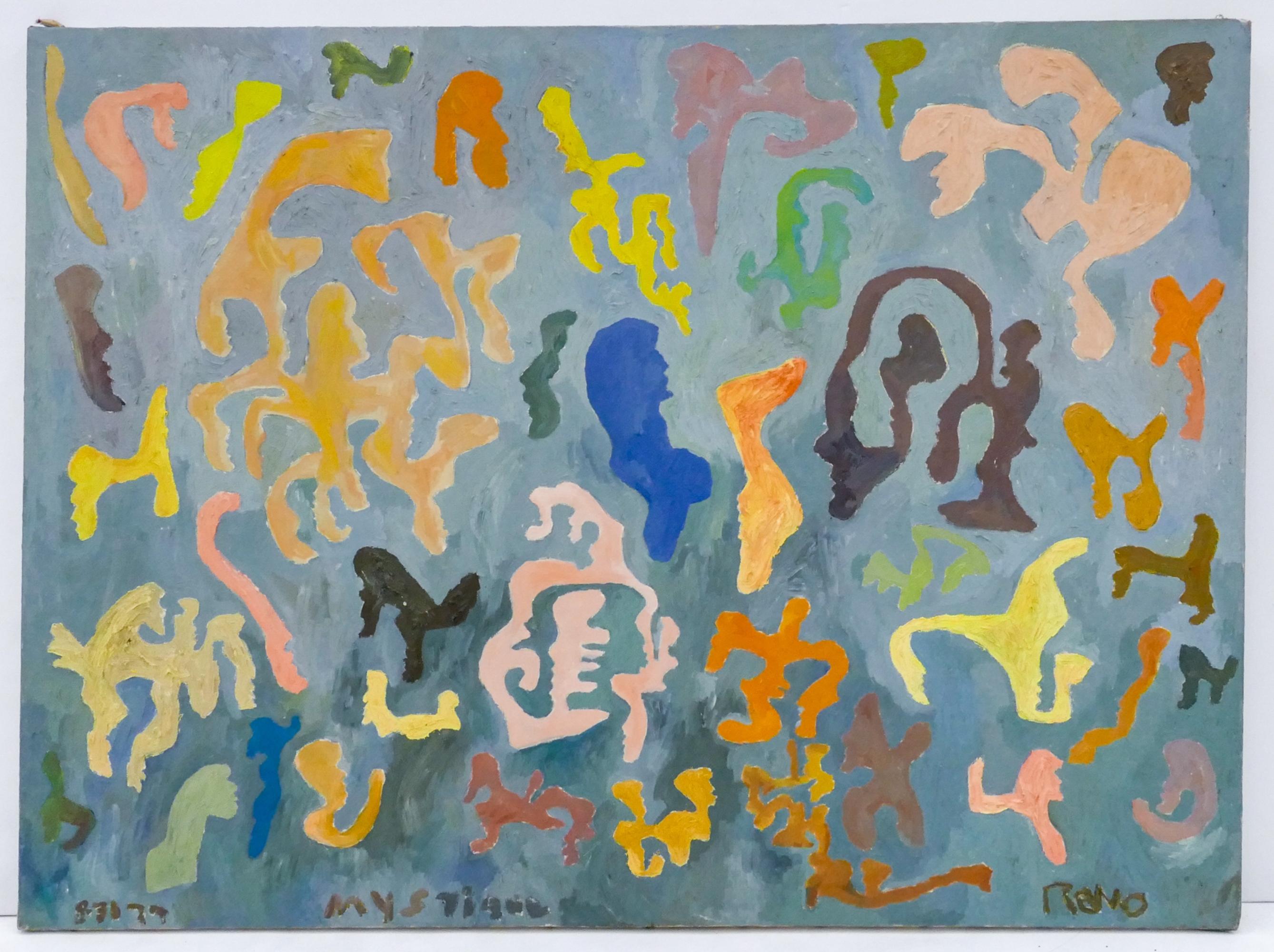 Joe Reno | Joe Reno ''Mystique'' 1979 Oil on Canvas (1979) | MutualArt