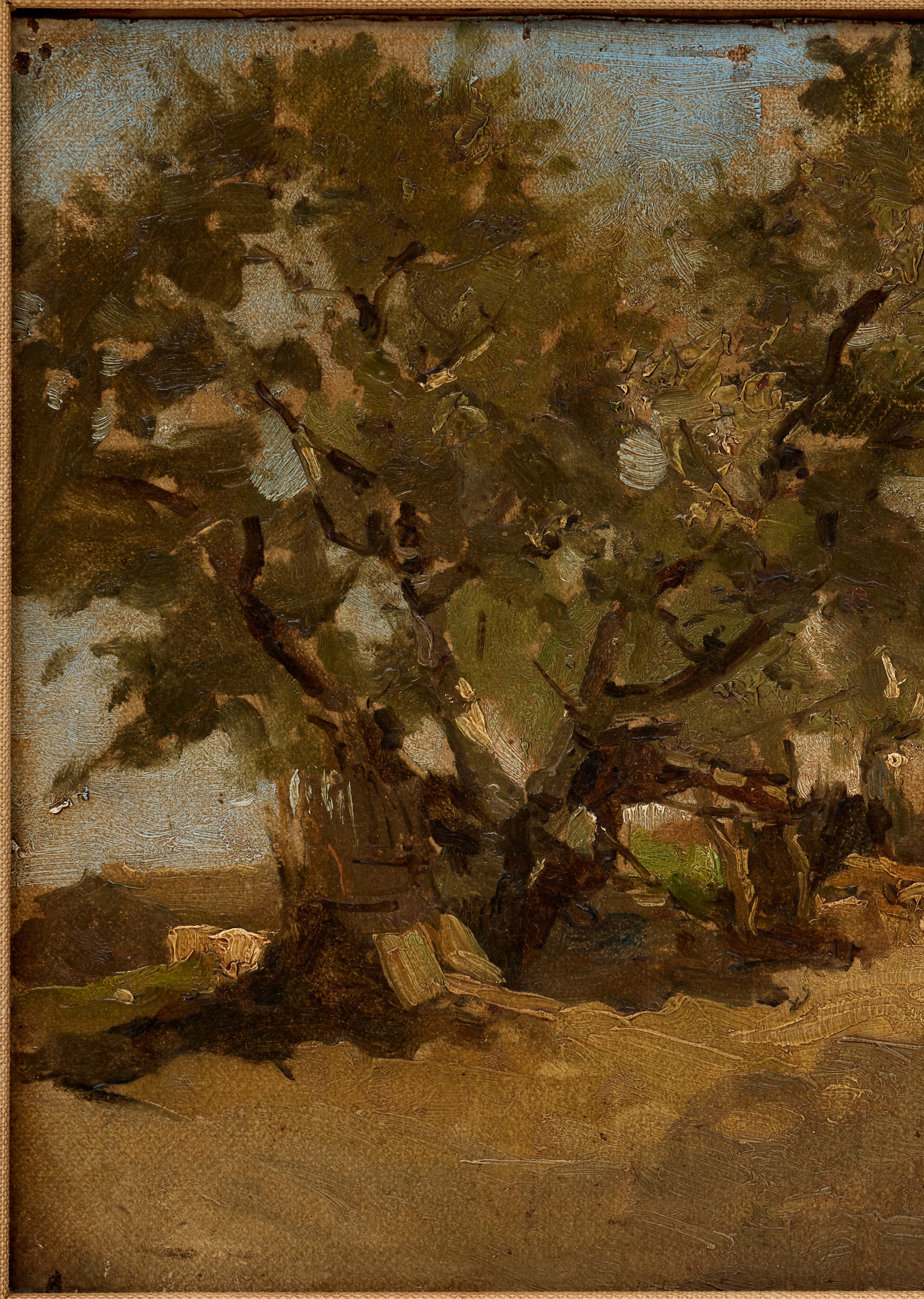 Ramon Call | Ramon Call Oil Landscape on Board (ca. 1889 (Circa 1889 ...