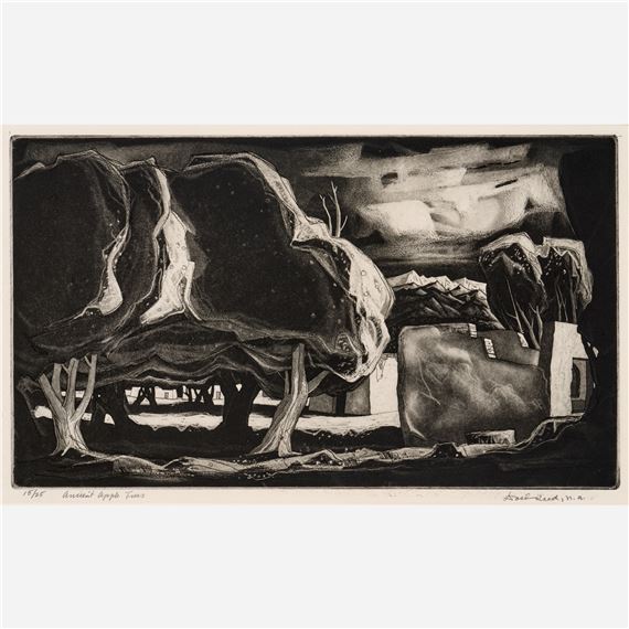 Doel Reed | Ancient Apple Trees (1948) | MutualArt