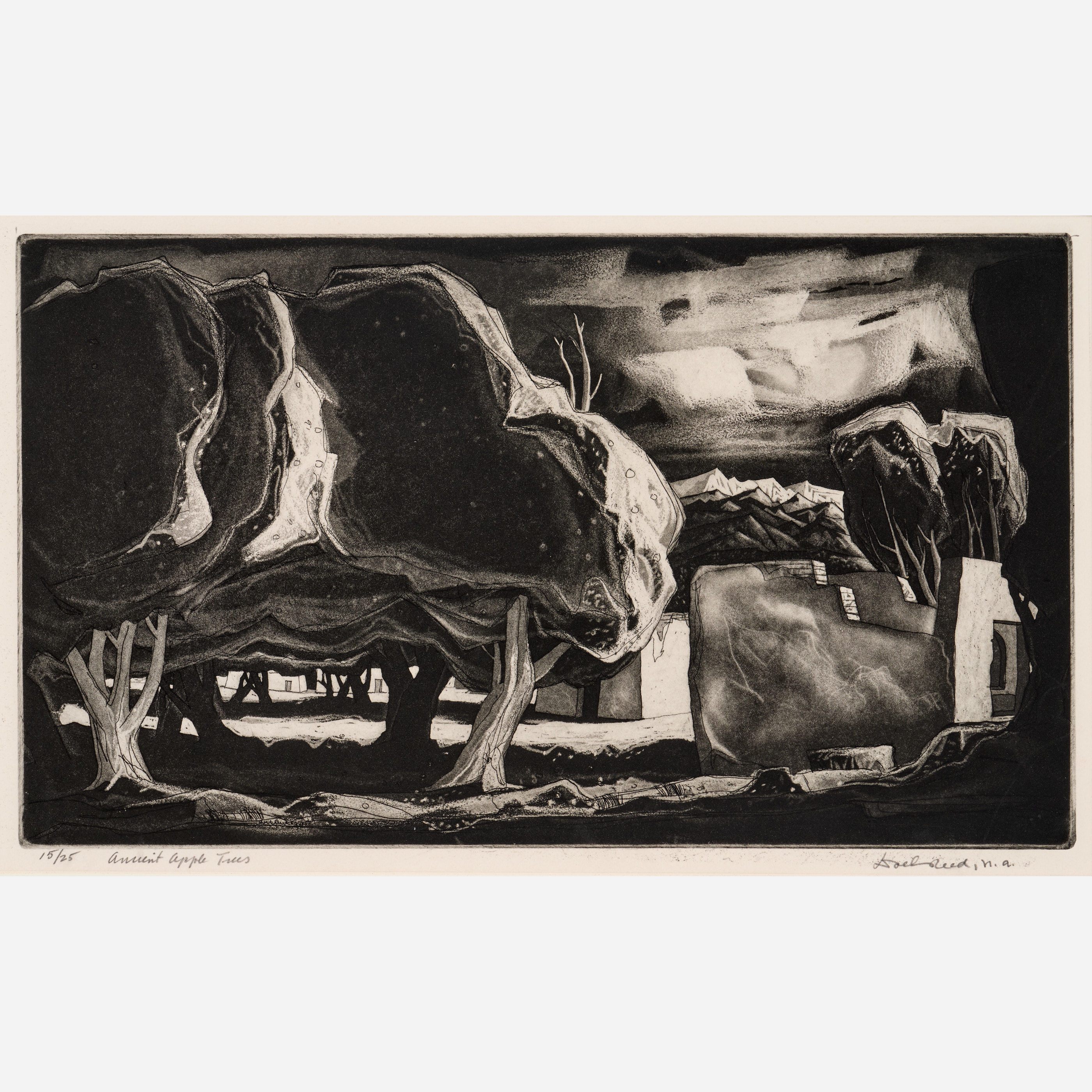 Doel Reed | Ancient Apple Trees (1948) | MutualArt