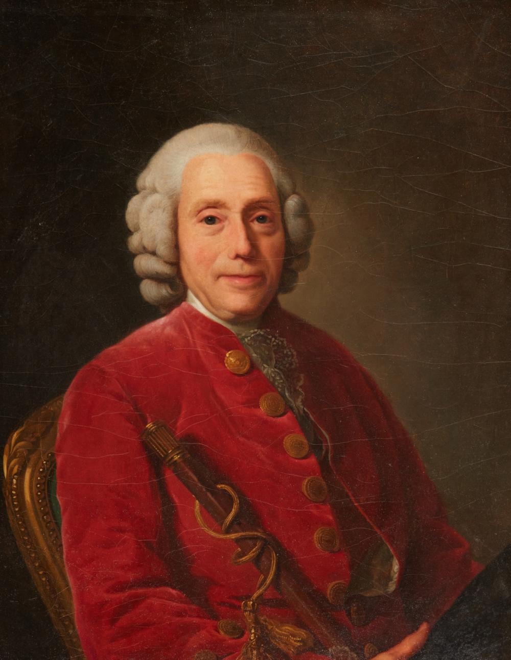 Alexander Roslin | Portrait of Adrien Jacques Puissant | MutualArt