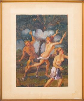 Satiro e ninfee - Gino Speciale