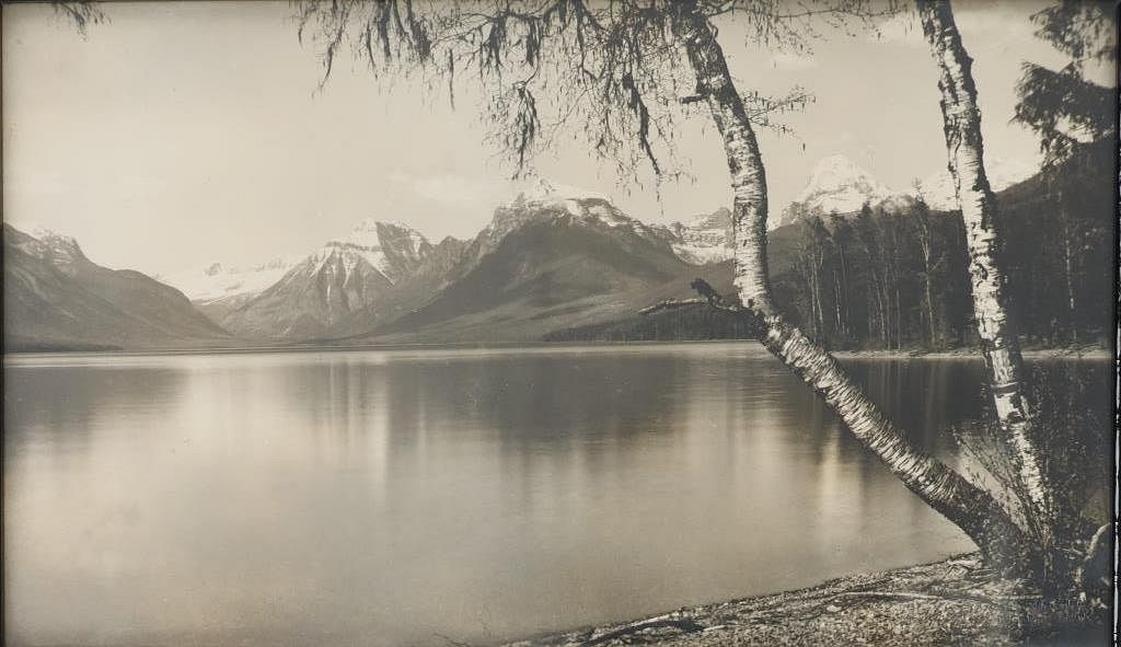 Artwork by Ray Elmer Marble, Original Glacier Photo, Made of photograph