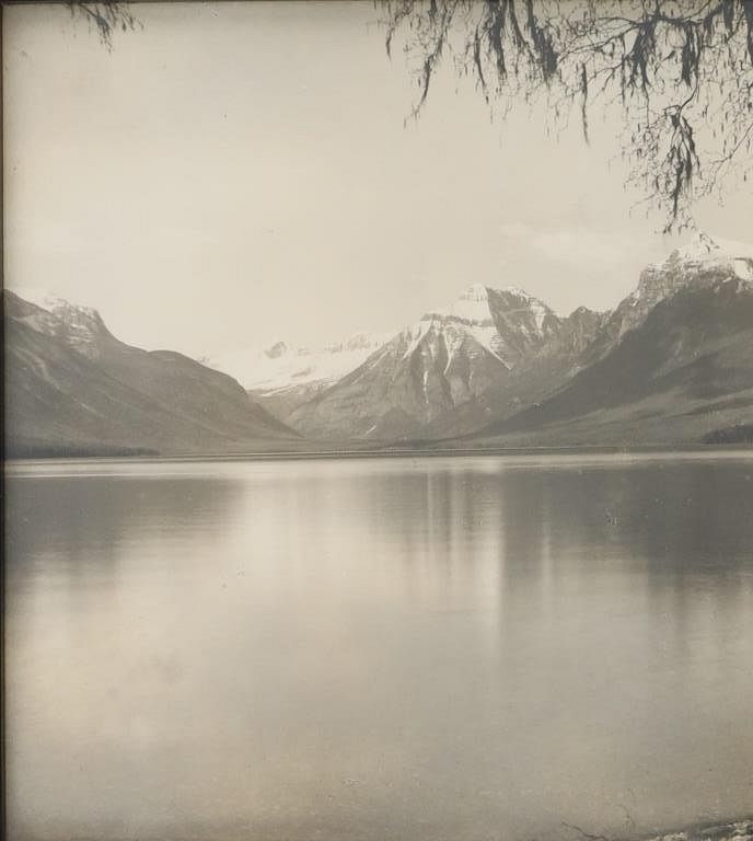 Artwork by Ray Elmer Marble, Original Glacier Photo, Made of photograph