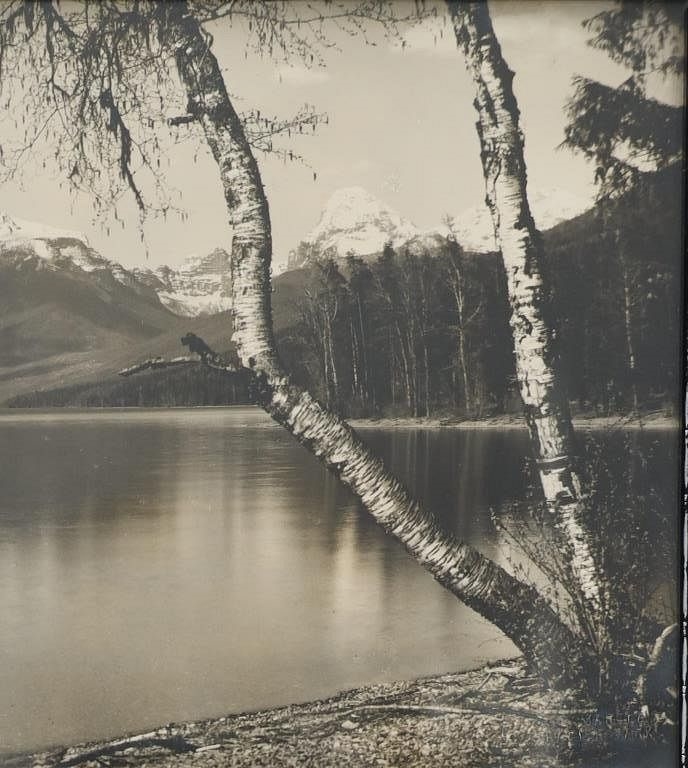 Artwork by Ray Elmer Marble, Original Glacier Photo, Made of photograph