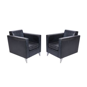 Pareja de sillones modelo «Len Niggleman» - Phillippe Stark