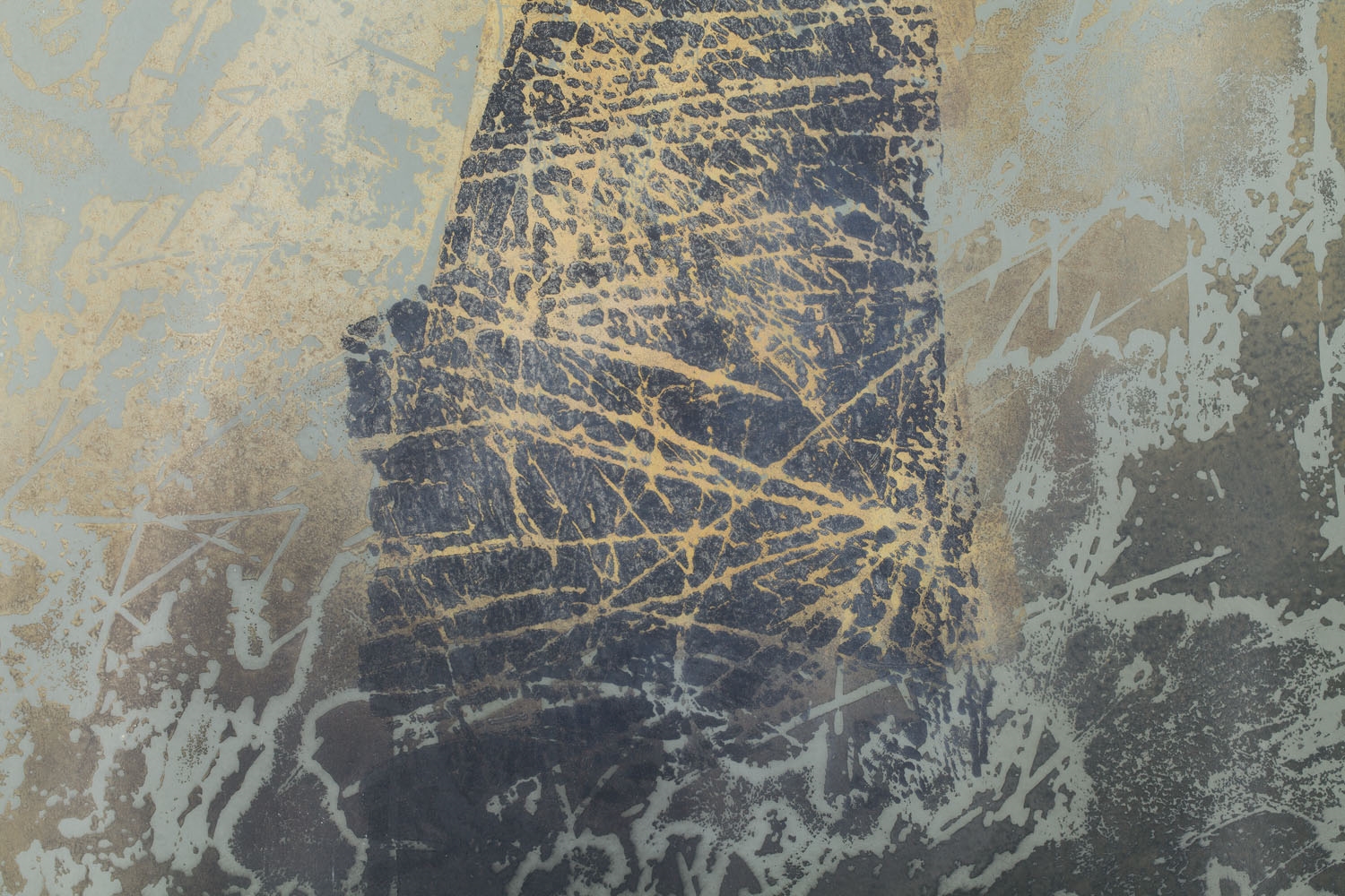 Artwork by Piotr Smolnicki, The Gate, Made of etching / paper