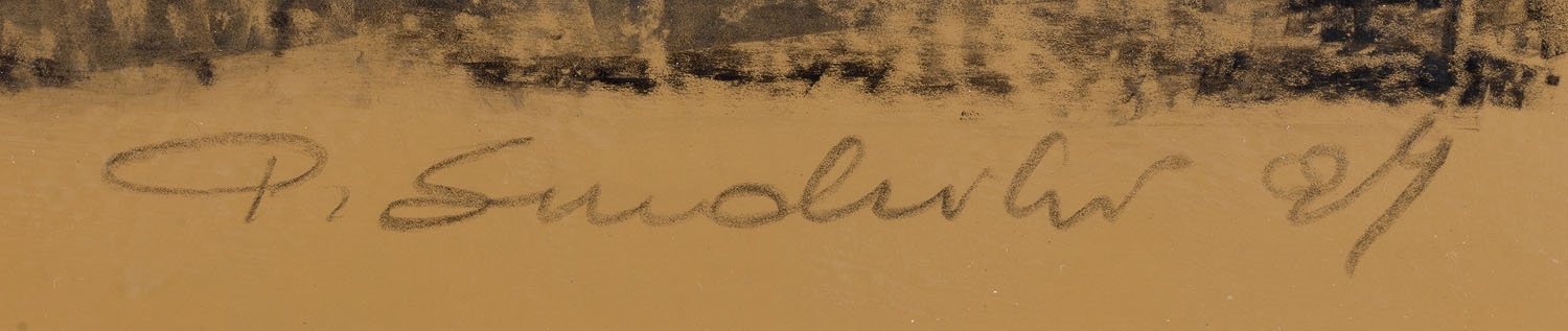 Artwork by Piotr Smolnicki, Flooding, Made of etching / paper