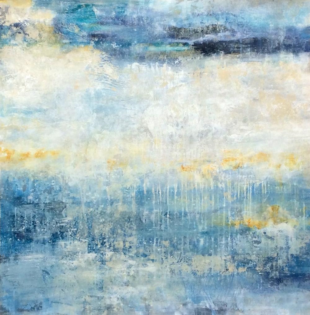 Jodi Maas | Jodi Maas Original Painting Break the Ice 40 x 40 inches ...