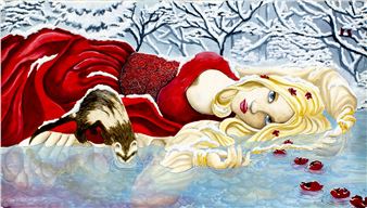 Winter Witch (titled on verso - Lindsay Cheesewright