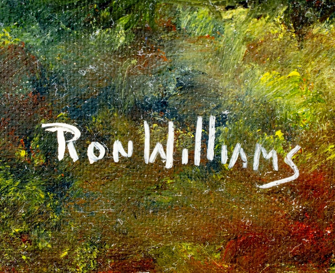 Ron Williams | Forest Lake Landscape | MutualArt