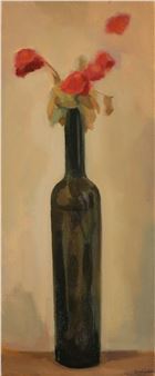 Flowers in A Bottle - Gideon Rubin