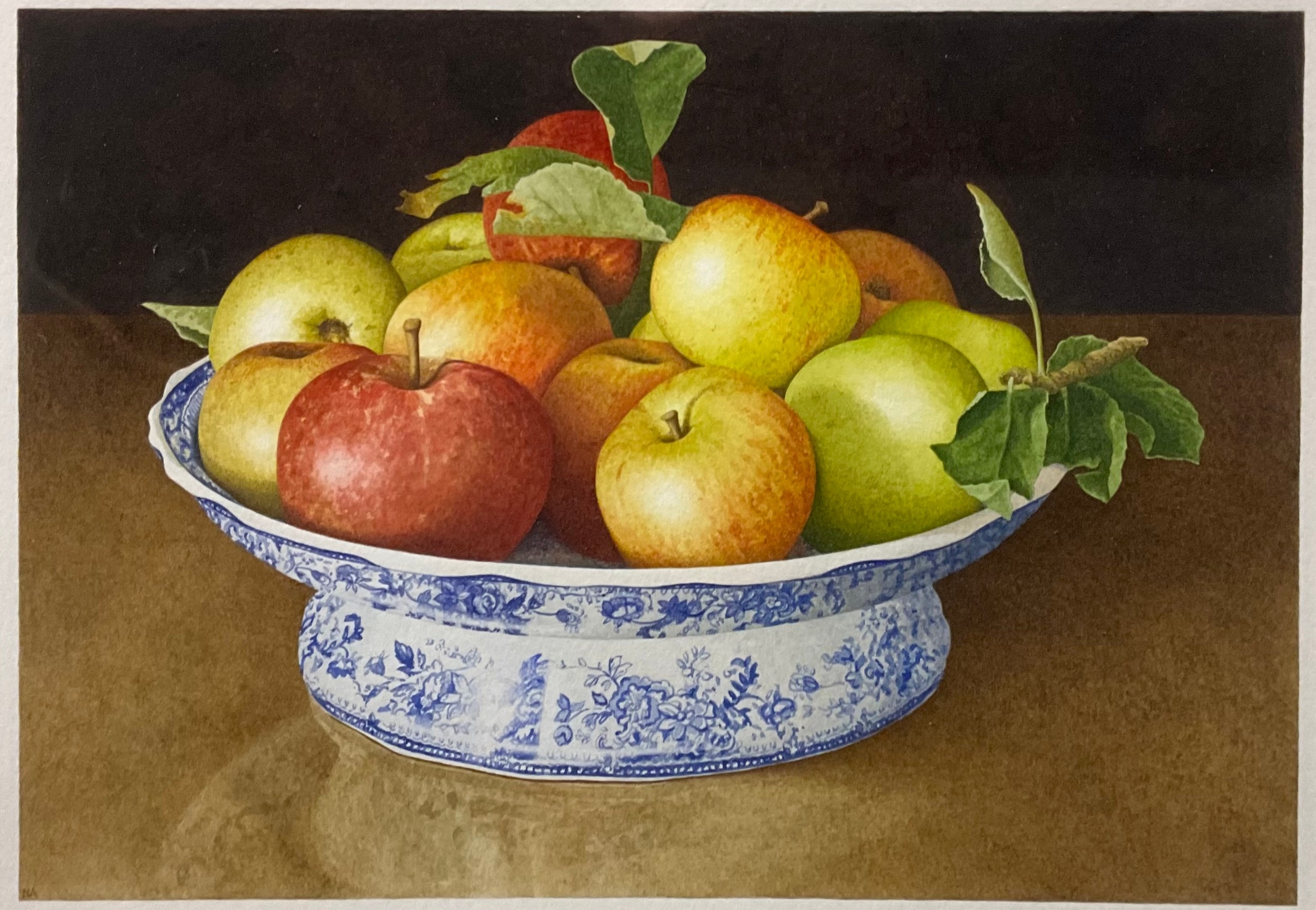 Artwork by Nigel Ashcroft, Apples from the Garden, Made of watercolour