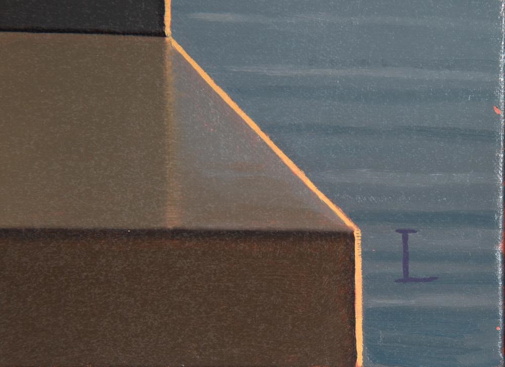 Artwork by David Ligare, Still Life with Bottles and Spoon, Made of oil on canvas