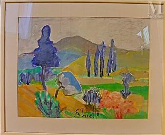 Gouache - Gabrielle Vignesoult