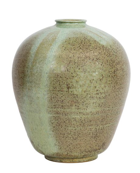 Vase en céramique à superbe glaçure céladon - Francis Valcke