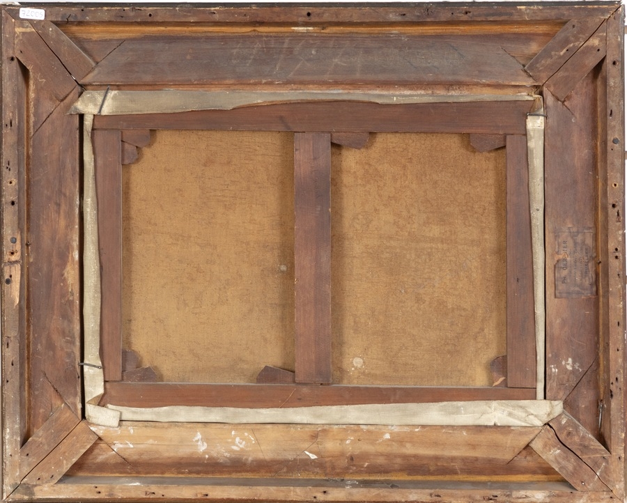 Artwork by Gustave-Max Stevens, Un matin de printemps à Bab Jedid, Tunis, Made of Huile sur toile