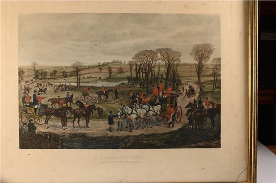 George Hunt | George HUNT A promising field Lithographie en couleurs ...