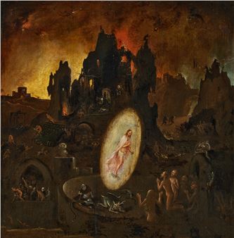 The Harrowing of Hell - Hieronymus Bosch