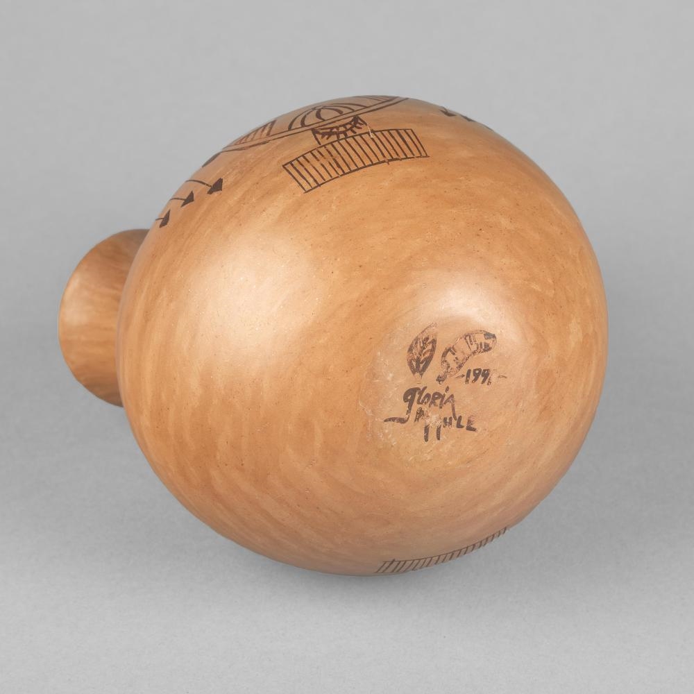 Artwork by Gloria Mahle, Wedding Vase, Made of fired clay