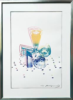 Andy Warhol (1928 Pittsburgh - New York 1987) – Committee 2000. Farbige Serigrafie auf Lenox - Andy Warhol