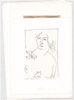 Michel Thery (6) Watercolors [Women] - Michel Thery