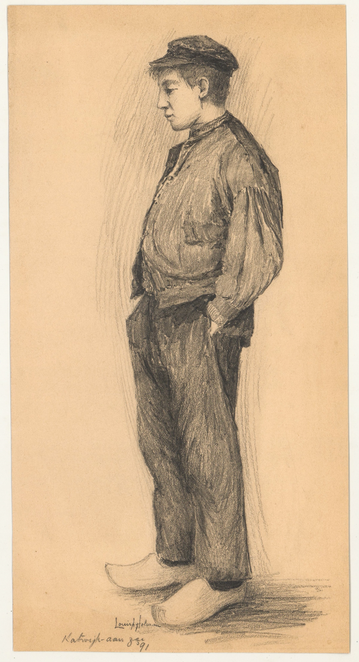 Artwork by Louis A. Holman, Louis A. Holman (4) Original Drawings, Made of original drawings