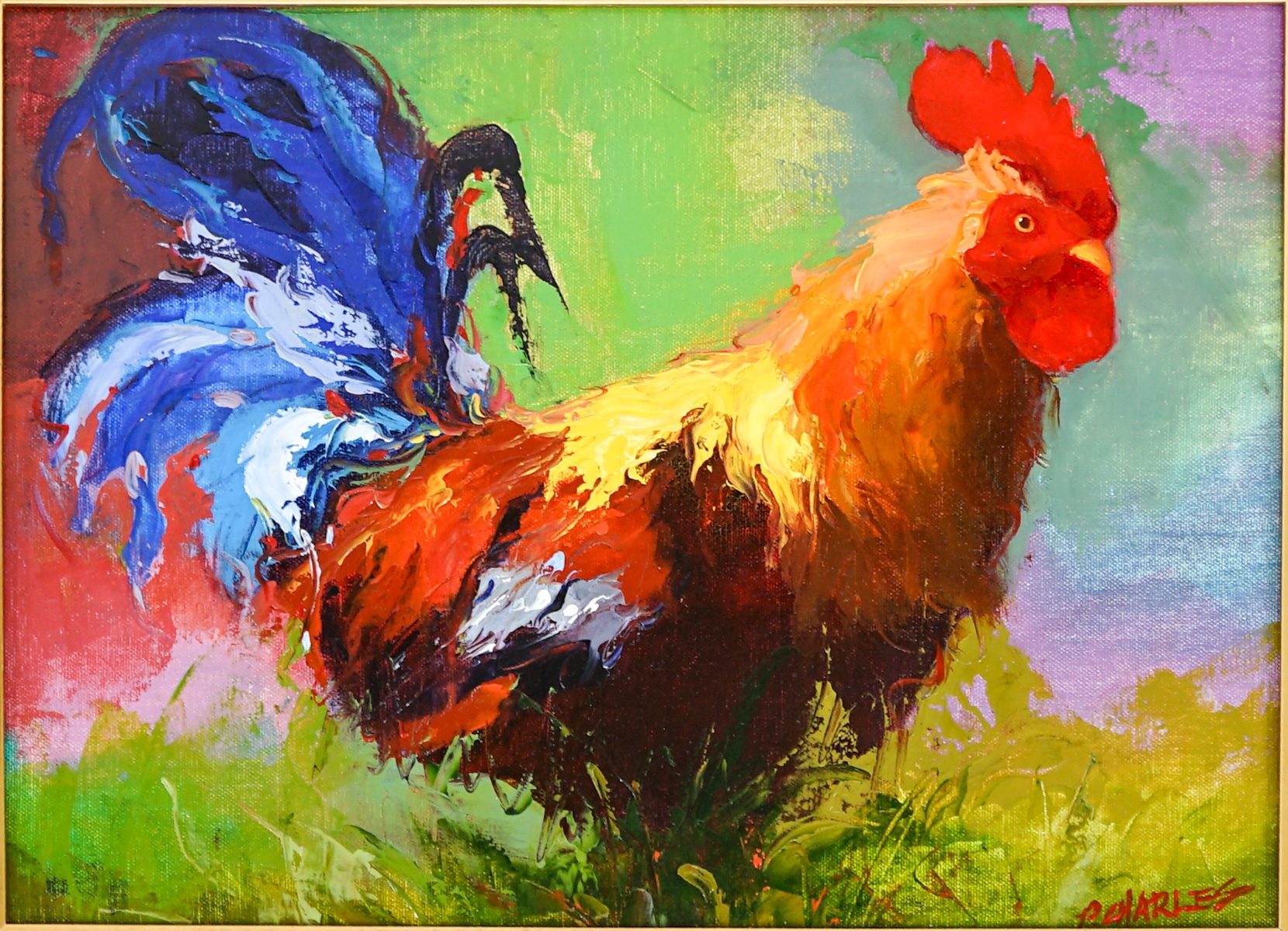 P. Charles | Proud Rooster | MutualArt