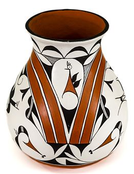 Juanita Shije 10IN Large  Vase - Juanita Shije