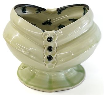 Samantha Briegel Ceramic Centerpiece [Corset Bowl] - Samantha Briegel