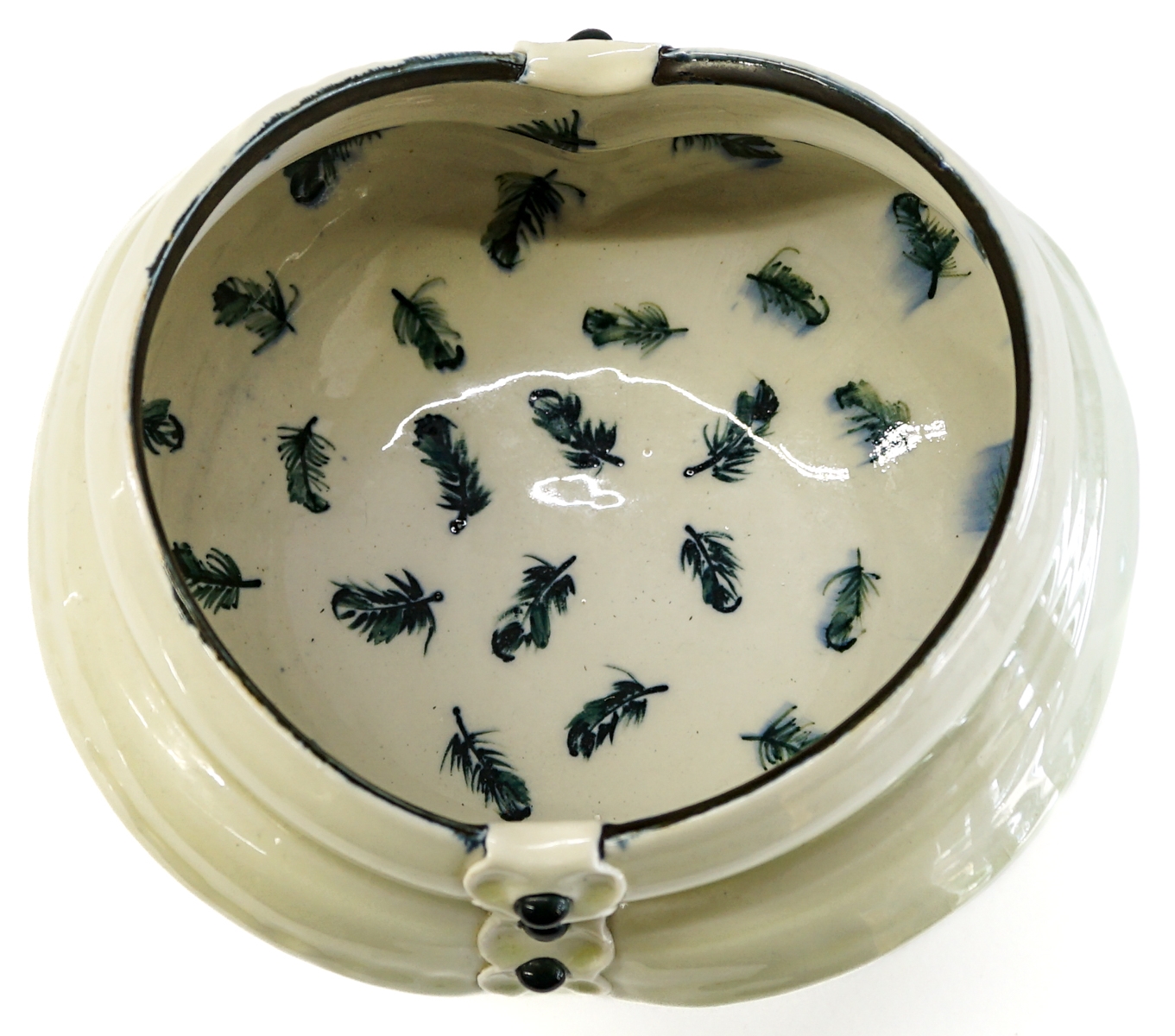 Artwork by Samantha Briegel, Samantha Briegel Ceramic Centerpiece [Corset Bowl], Made of Ceramic