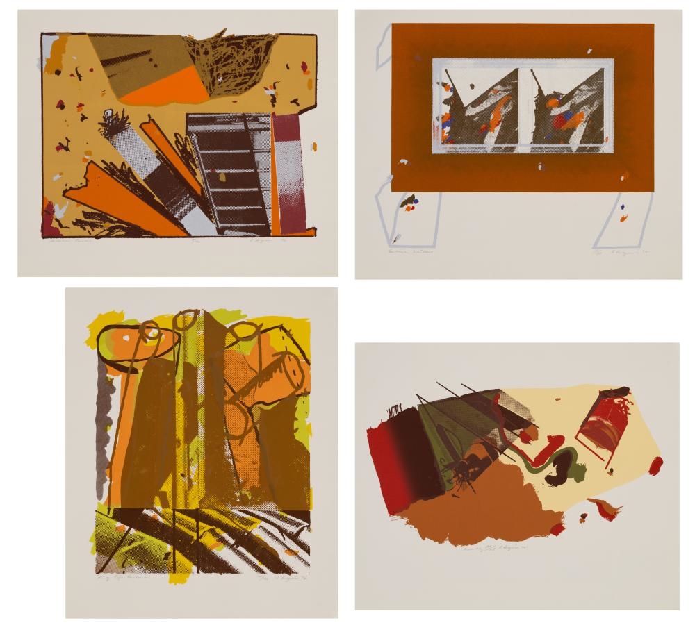 Robin Angwin | Folio of four screenprints 1972 (1972) | MutualArt