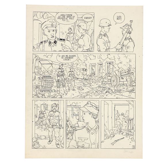 Planche originale 7 - Arnaud Dombre
