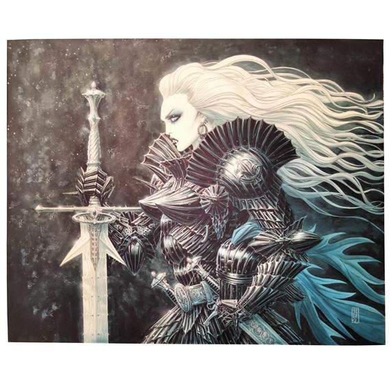 La Chevalière, tiré de l’univers de Requiem 2024 - Olivier Ledroit