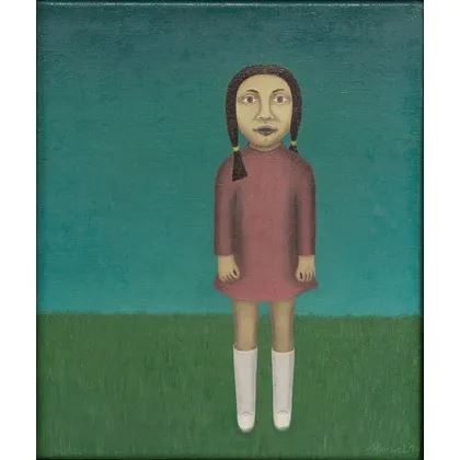 Meisje in de wei - Marit L'herminez-van Raak