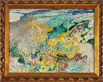 Strandlandskap - Gustaf Skoglund