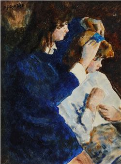 Due figure - Cesare Peruzzi