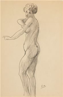 seitlich stehend - Hans Böhler