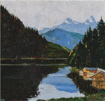 Gebirgssee (Gosausee - Rudolf Hafner
