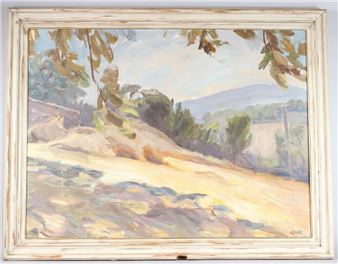 Hillside view, probably Italy - Graham Giles